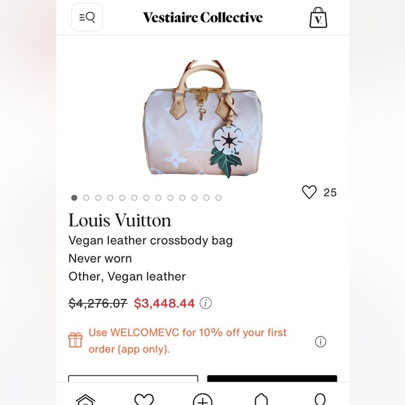 ♥️traded♥️Louis Vuitton By the Pool Speedy 25 - Picture 16 of 16